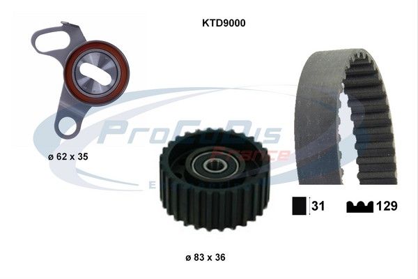 PROCODIS FRANCE Hammashihnasarja KTD9000